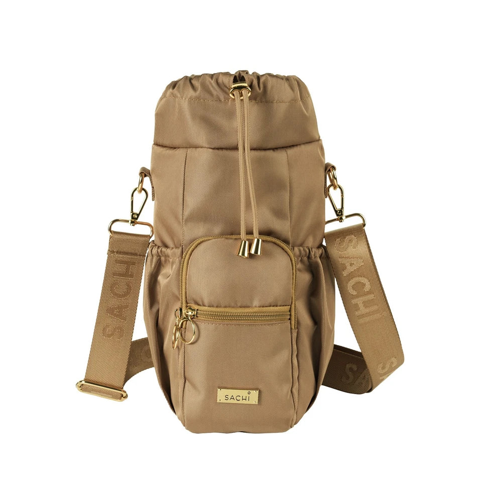 SACHI Crossbody Insulated Wine Cooler Bag