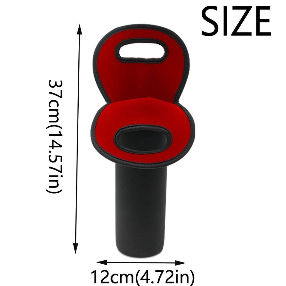 Neoprene Wine Bottle Cooler Sleeve - Single
